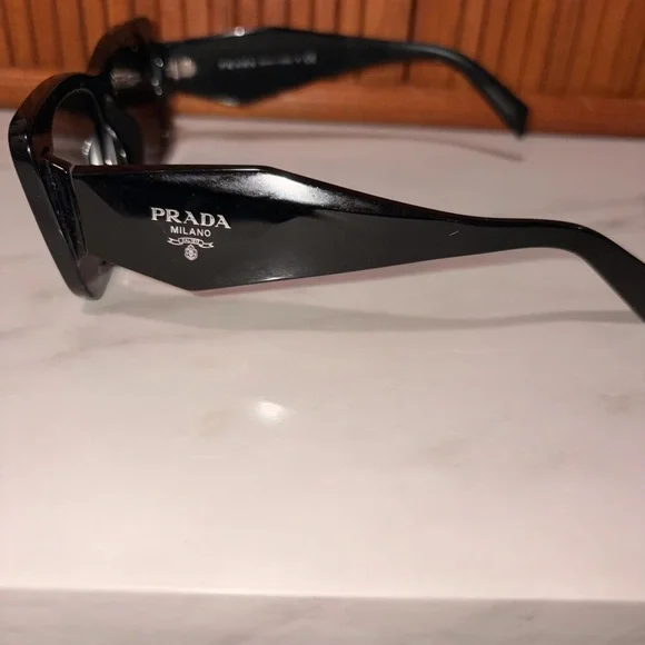 Prada Black Square Sunglasses - Picture 2 of 3